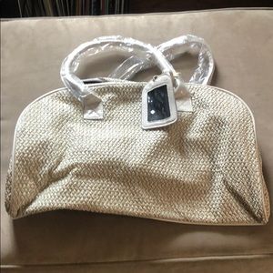 Travel Bag Straw Weave
